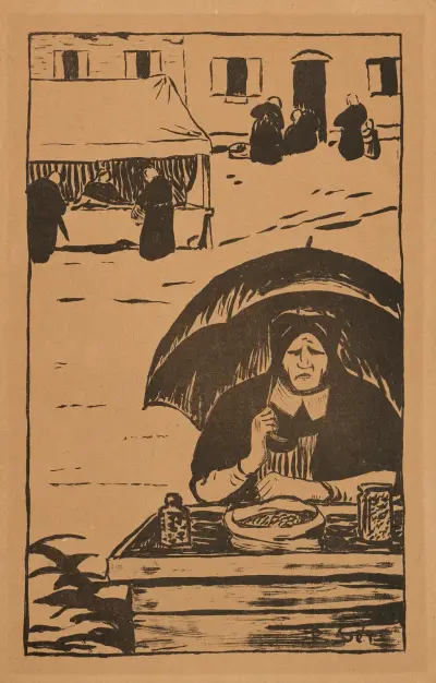 Die Bonbonverkäuferin von Paul Sérusier
