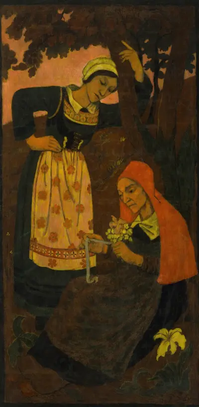 Naik – Verlobte (Naik-la fiancée) von Paul Sérusier