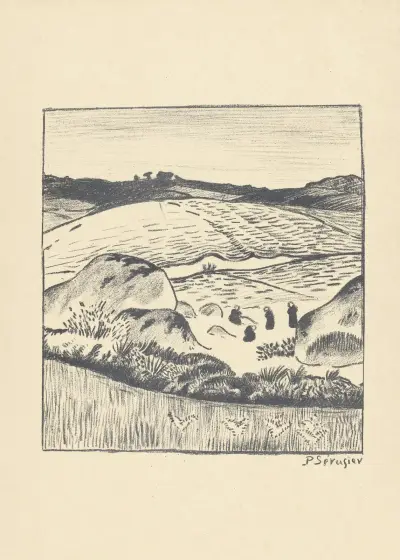 Paysage av Paul Sérusier