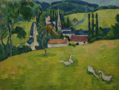 Pont-Aven, Le Pouldu, 1889 von Paul Sérusier