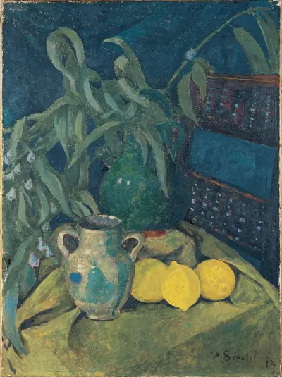 Synchronie en vert (Synchrony in Green) av Paul Sérusier