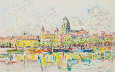 Ciboure av Paul Signac