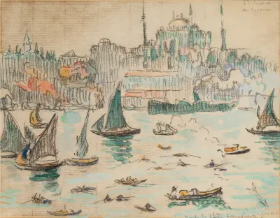 Konstantinopel, Hagia Sofia von Paul Signac