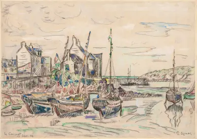 Le Conquet av Paul Signac