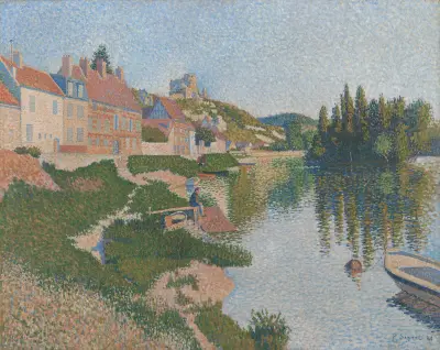 Les Andelys, 1886, Paul Signac