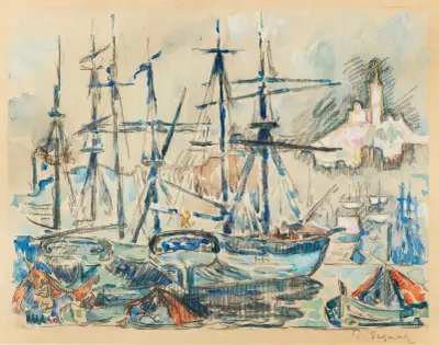 Marseille av Paul Signac