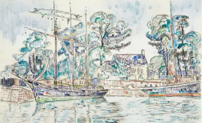 Paimpol, Le Fanny Crossfield von Paul Signac