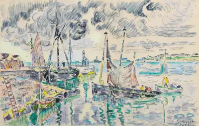 Port-Louis, 1921 von Paul Signac