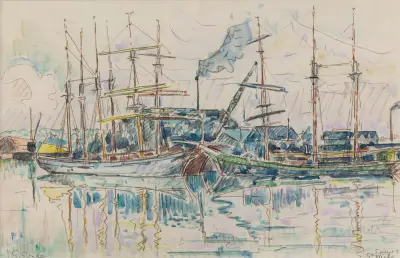 Saint-Malo av Paul Signac