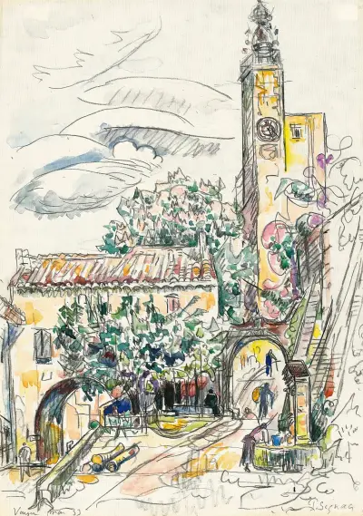 Vaison av Paul Signac