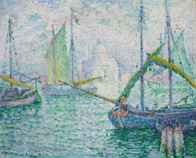Venise. Le Rédempteur av Paul Signac