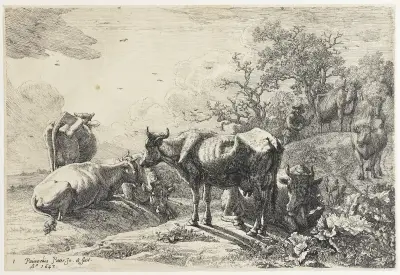 Die Viehhirten von Paulus Potter