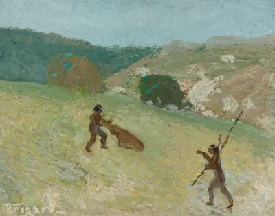 Caza, – Nr. 2, Pedro Figari