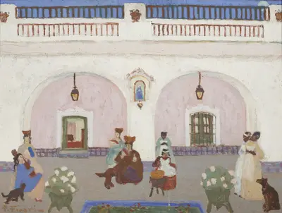 Dulce de membrillo av Pedro Figari
