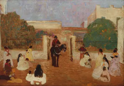 El Gaucho Candioti (from 1880 until 1938) av Pedro Figari