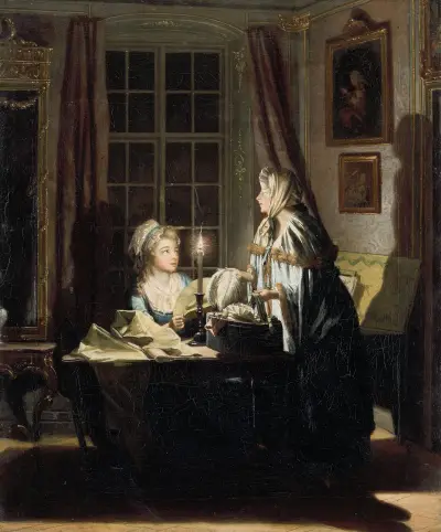 Modisten av Pehr Hilleström