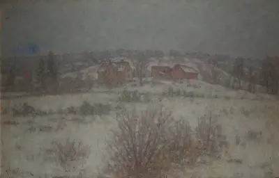 Zimní krajina u Partille, Per Ekström