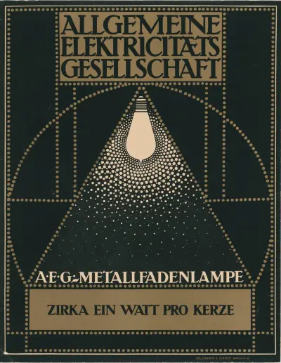 Allgemeine Elektricitäts-Gesellschaft AEG av Peter Behrens