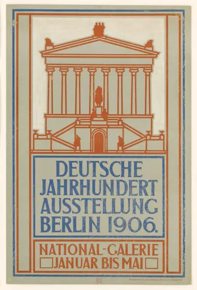 Deutsche Jahrhundert Ausstellung Berlin av Peter Behrens