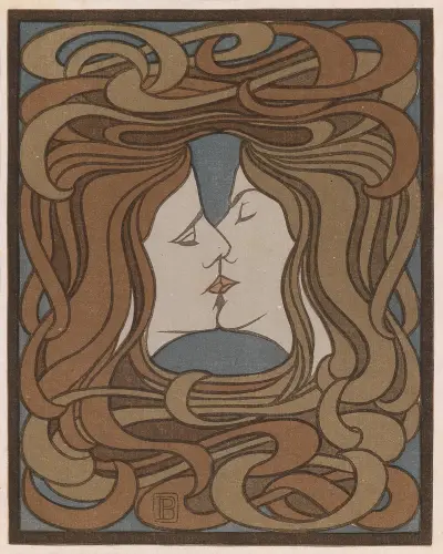 The Kiss av Peter Behrens