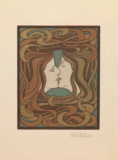 The Kiss av Peter Behrens