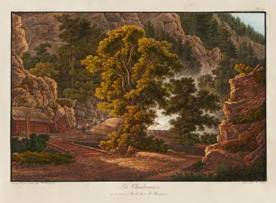 La Charbonniere av Peter Birmann