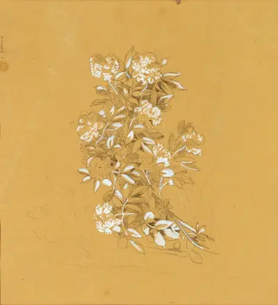 Blumenbouquet av Johann Peter Krafft