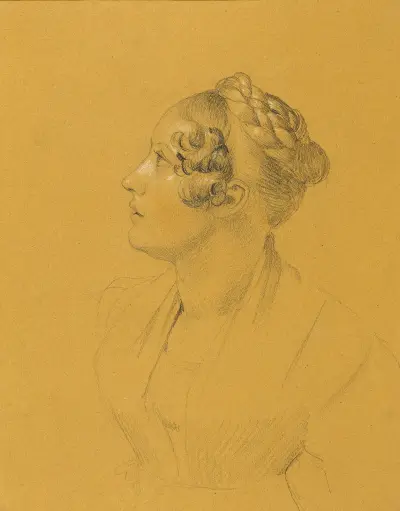 Frau Steger av Johann Peter Krafft