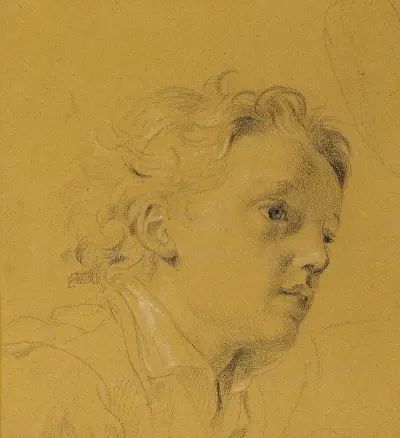 Hlava chlapce – č. 1, Johann Peter Krafft