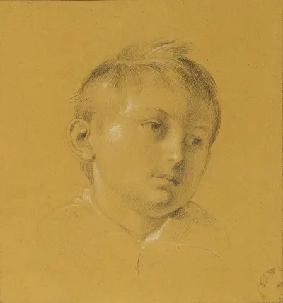 Pojkhuvud av Johann Peter Krafft