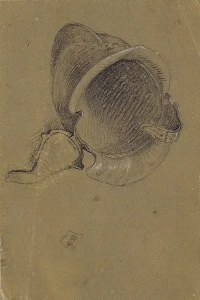 Studie přilby – č. 2, Johann Peter Krafft