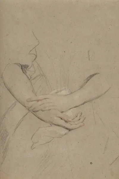 Studie der Unterarme und Hände einer Frau von Sir Peter Lely