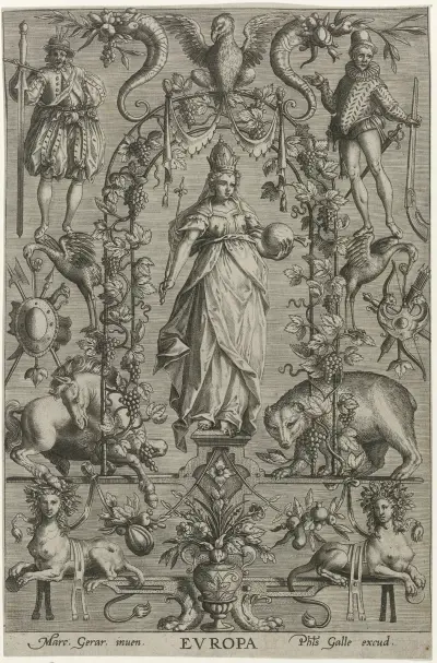 Europe av Philip Galle