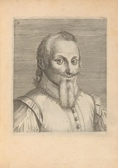 Male, Tunred to Right, 1590 – nr 2 av Philip Galle