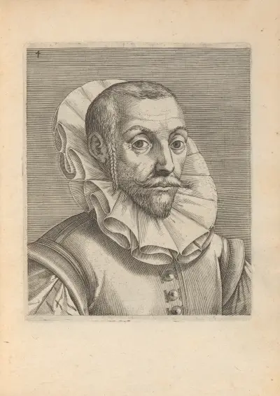 Male, Turned to Right, 1590 – nr 2 av Philip Galle