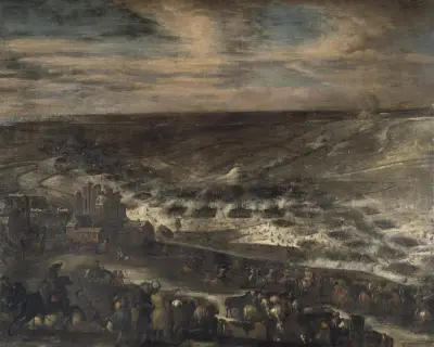 The Battle of Lund. Second battle av Johann Philip Lemke