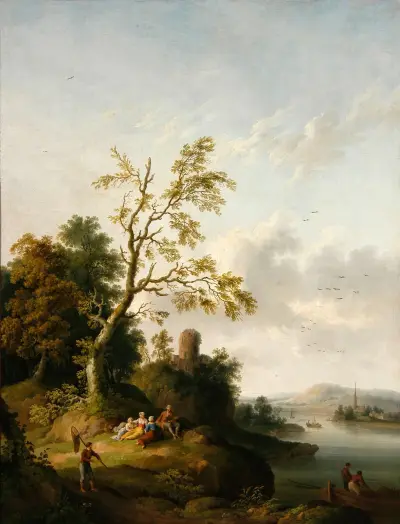 Landskap av Jacob Philipp Hackert