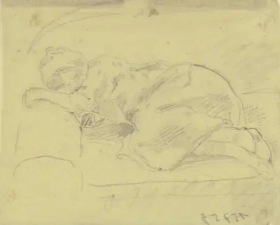 Schlafendes Mädchen von Philipp Rumpf