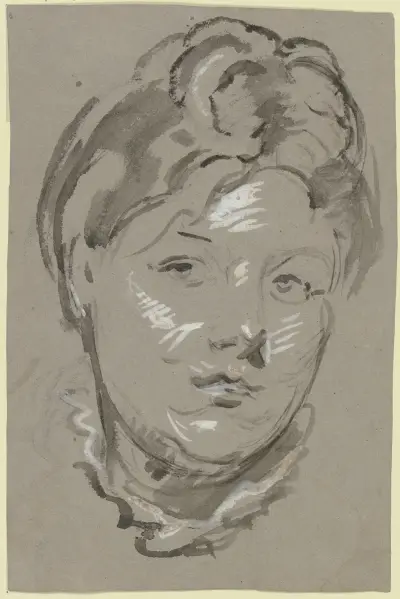 Woman’s head av Philipp Rumpf