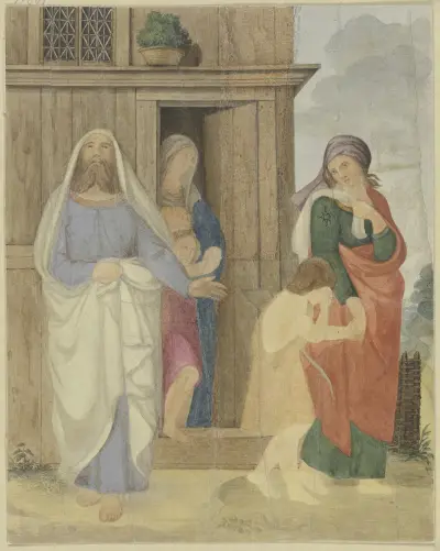 Hagar’s Expulsion av Philipp Veit