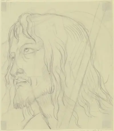 Head of John the Baptist av Philipp Veit