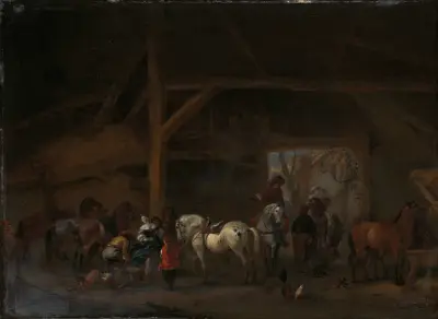 A Stable av Philips Wouwerman
