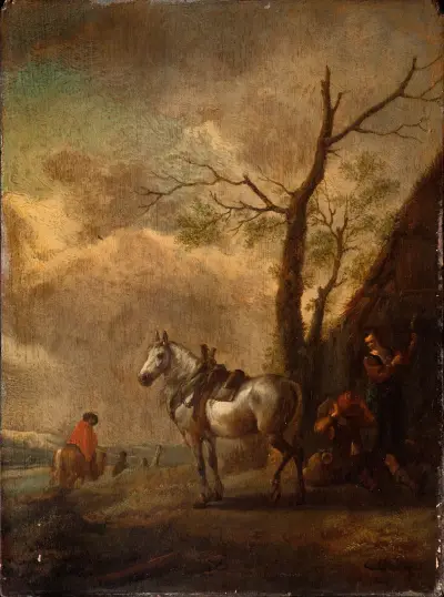 Die Ruhestätte von Philips Wouwerman