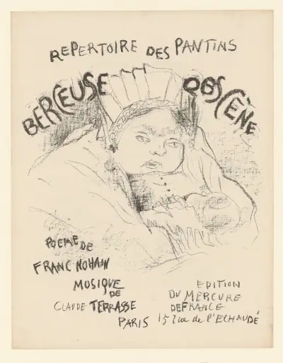 Berceuse obscène av Pierre Bonnard