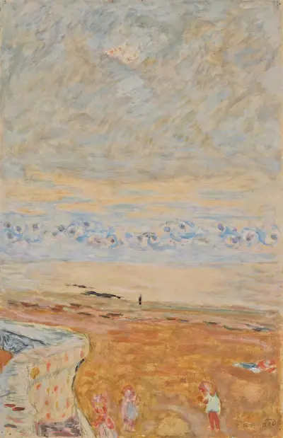 Bord de mer av Pierre Bonnard