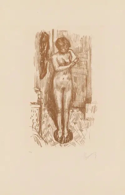 Etude de nu av Pierre Bonnard