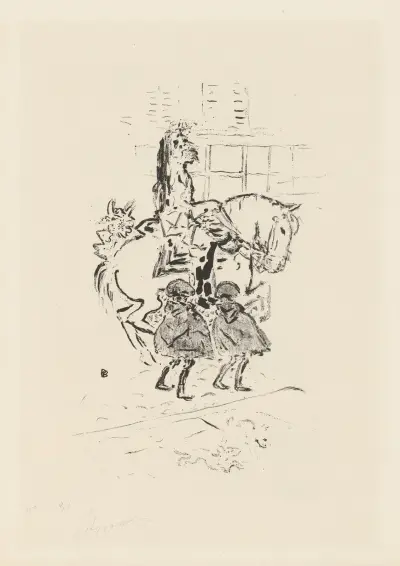 Garde municipale, 1893 – nr 2 av Pierre Bonnard