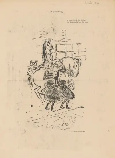 Garde municipale, 1893 – nr 1 av Pierre Bonnard