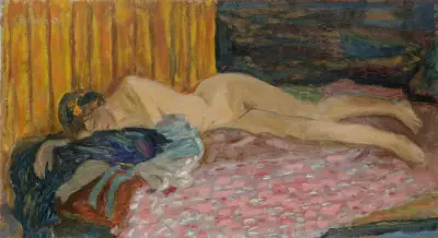 Le Canapé Rose av Pierre Bonnard