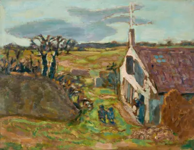 Les deux enfants, Vernouillet, 1909 – nr 2 av Pierre Bonnard